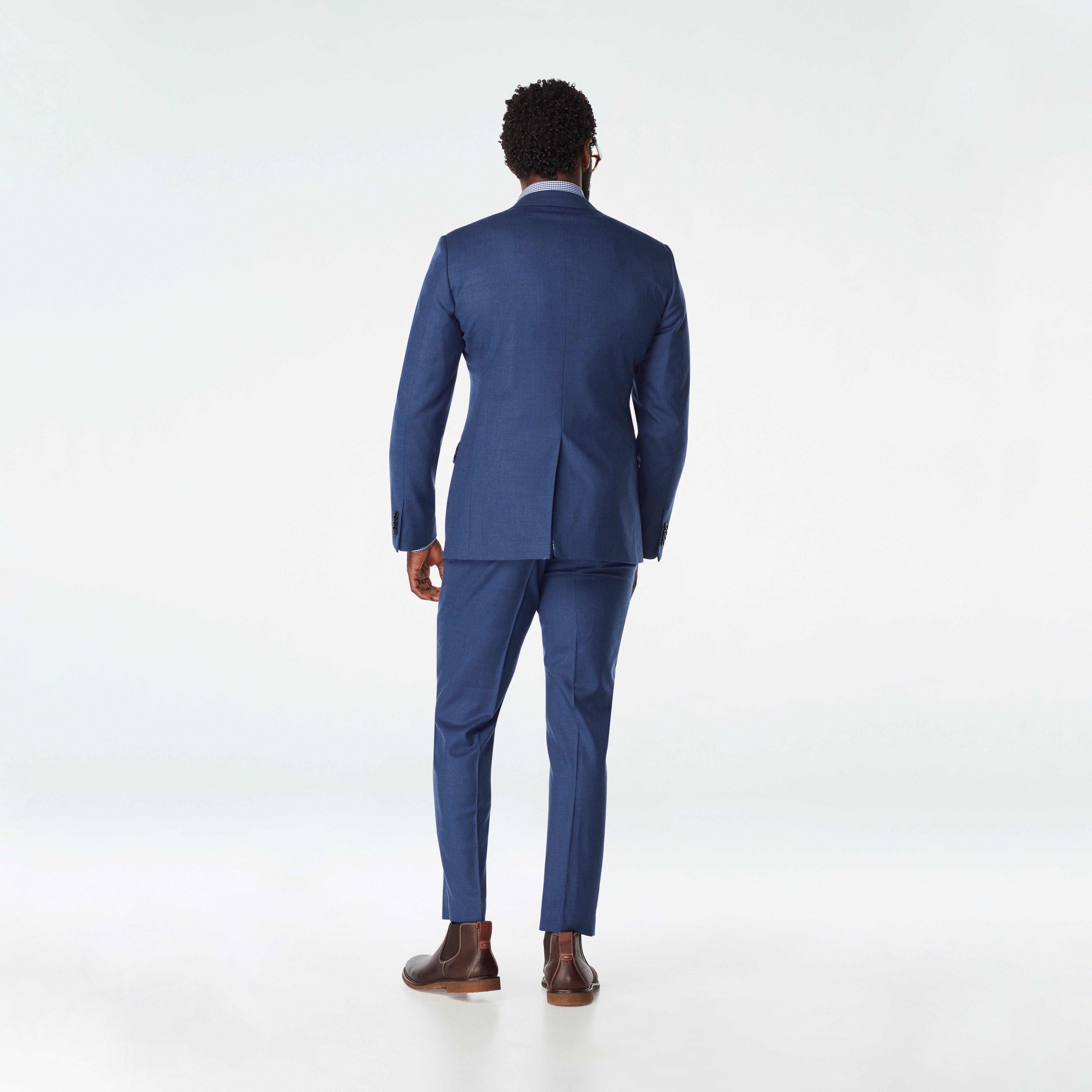 Product thumbnail 2 Blue blazer - Hayward Solid Design from Luxury Indochino Collection