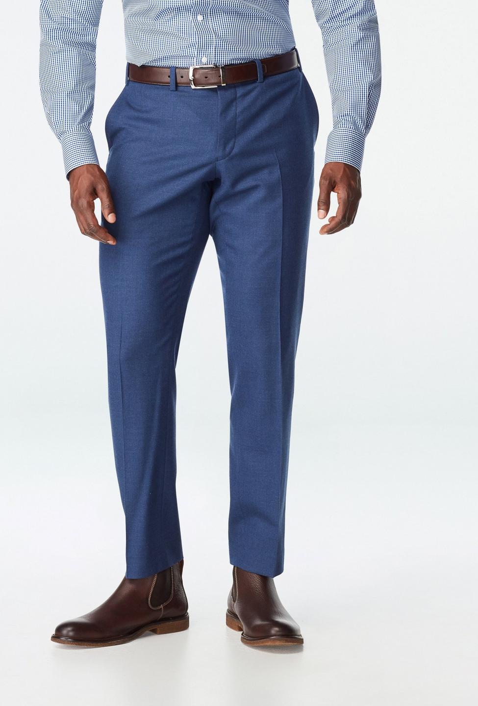 Blue pants - Hayward Solid Design from Luxury Indochino Collection