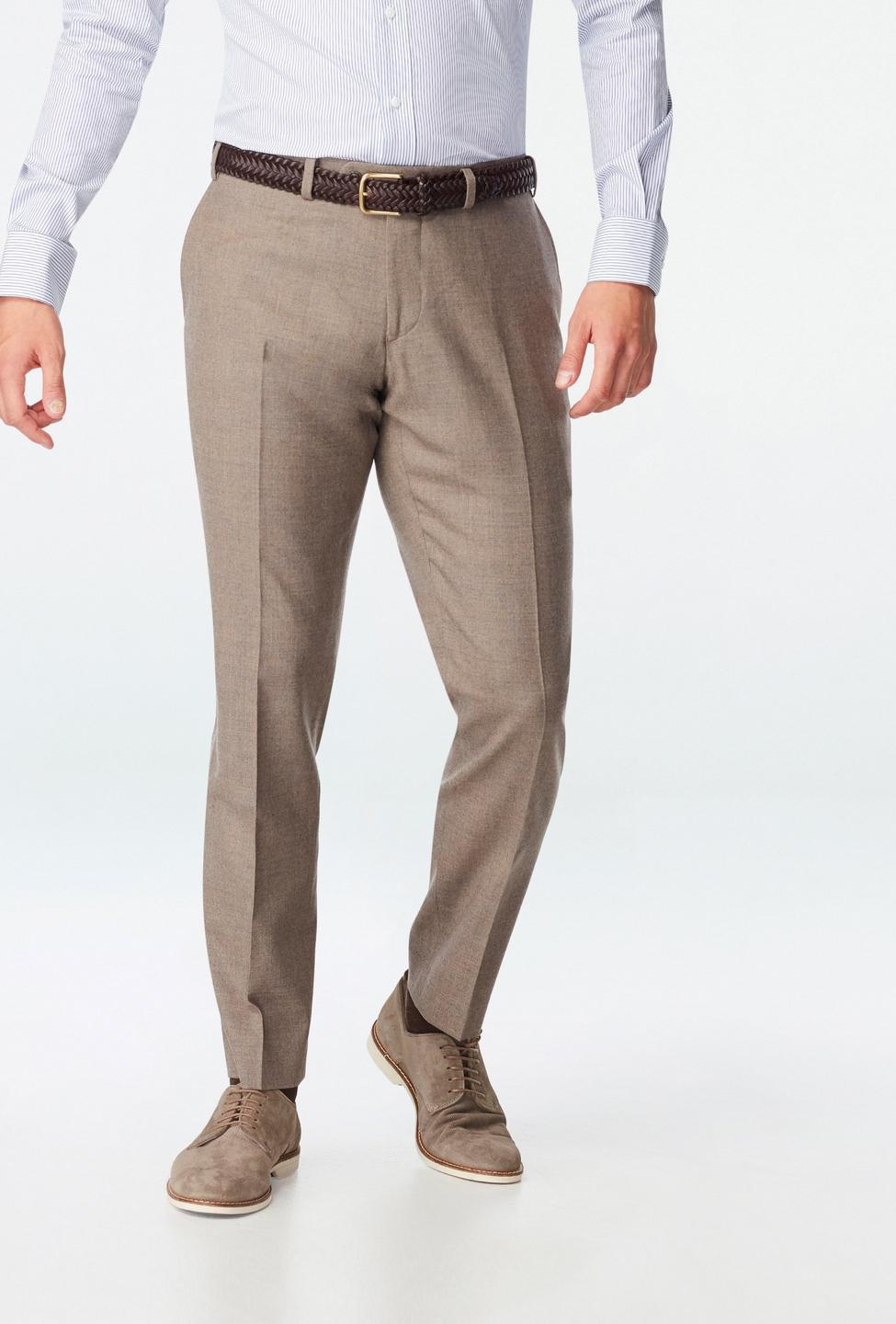 Brown pants - Hayward Solid Design from Luxury Indochino Collection