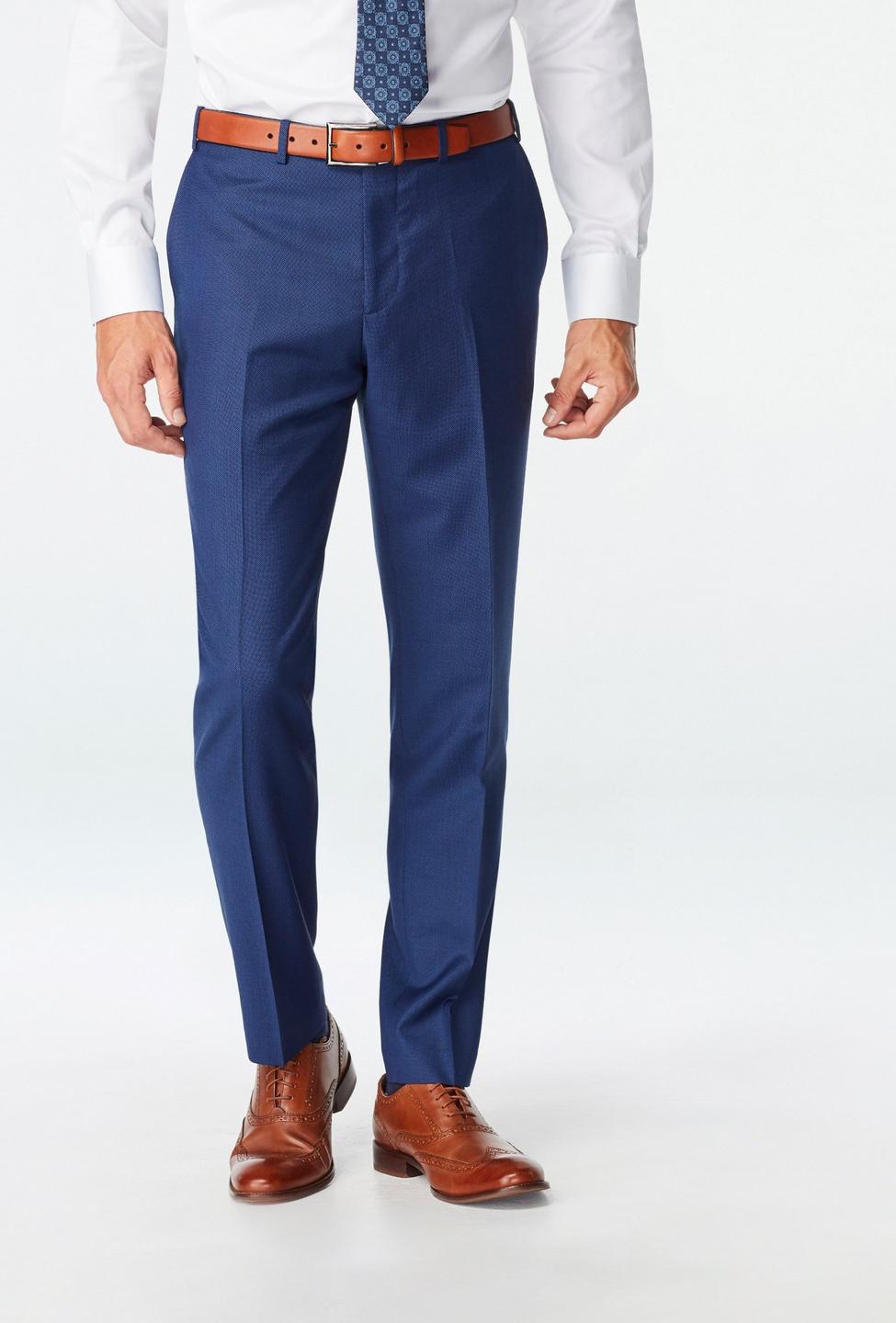 Blue pants - Highbridge Solid Design from Luxury Indochino Collection