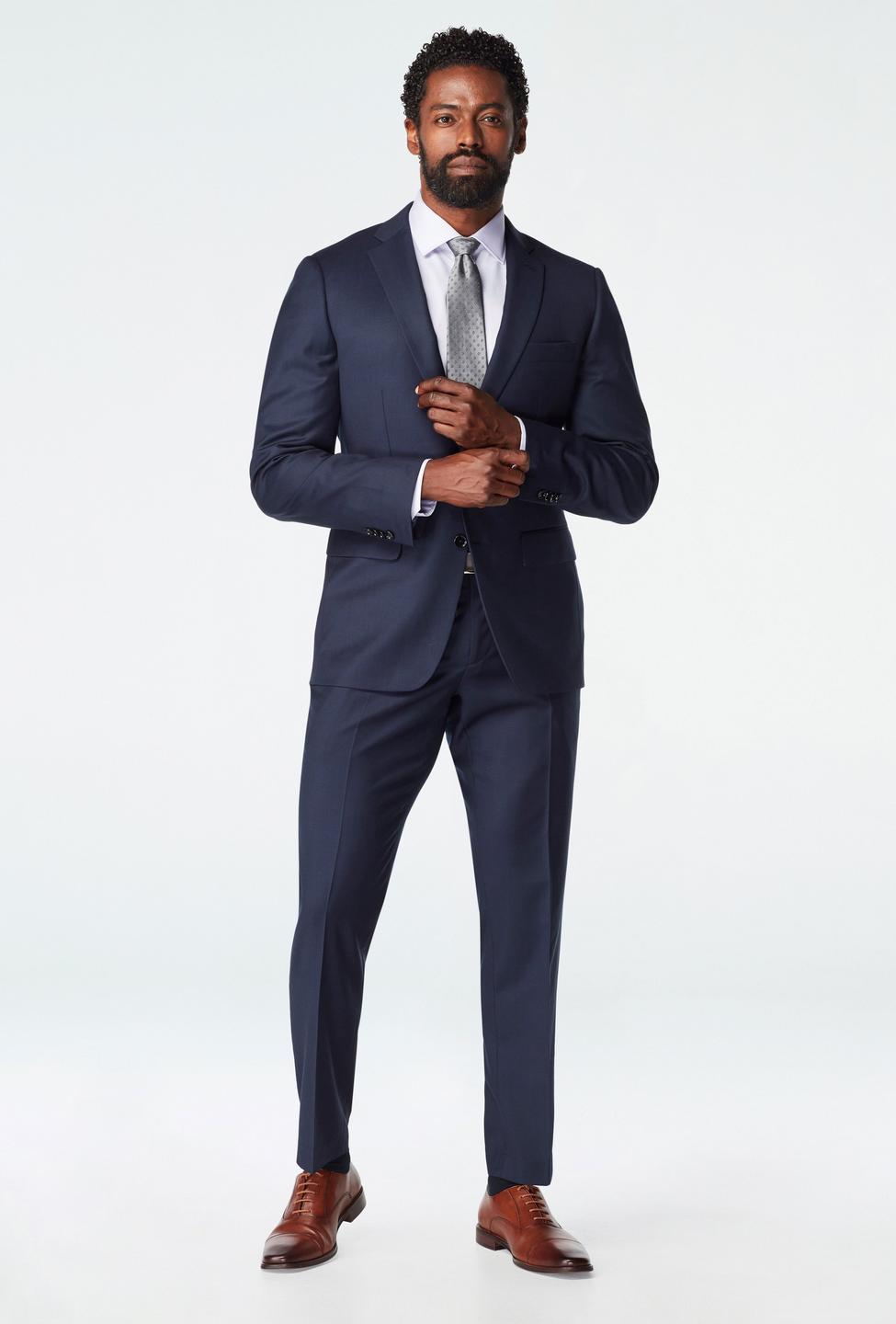 Blue suit - Highbridge Solid Design from Luxury Indochino Collection