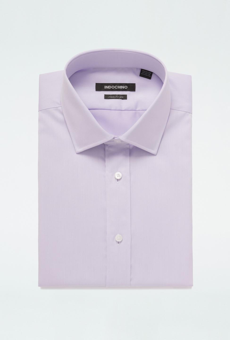 Purple shirt - Hyde Solid Design from Luxury Indochino Collection