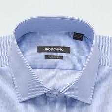 Product thumbnail 2 Navy shirt - Hyde Striped Design from Luxury Indochino Collection