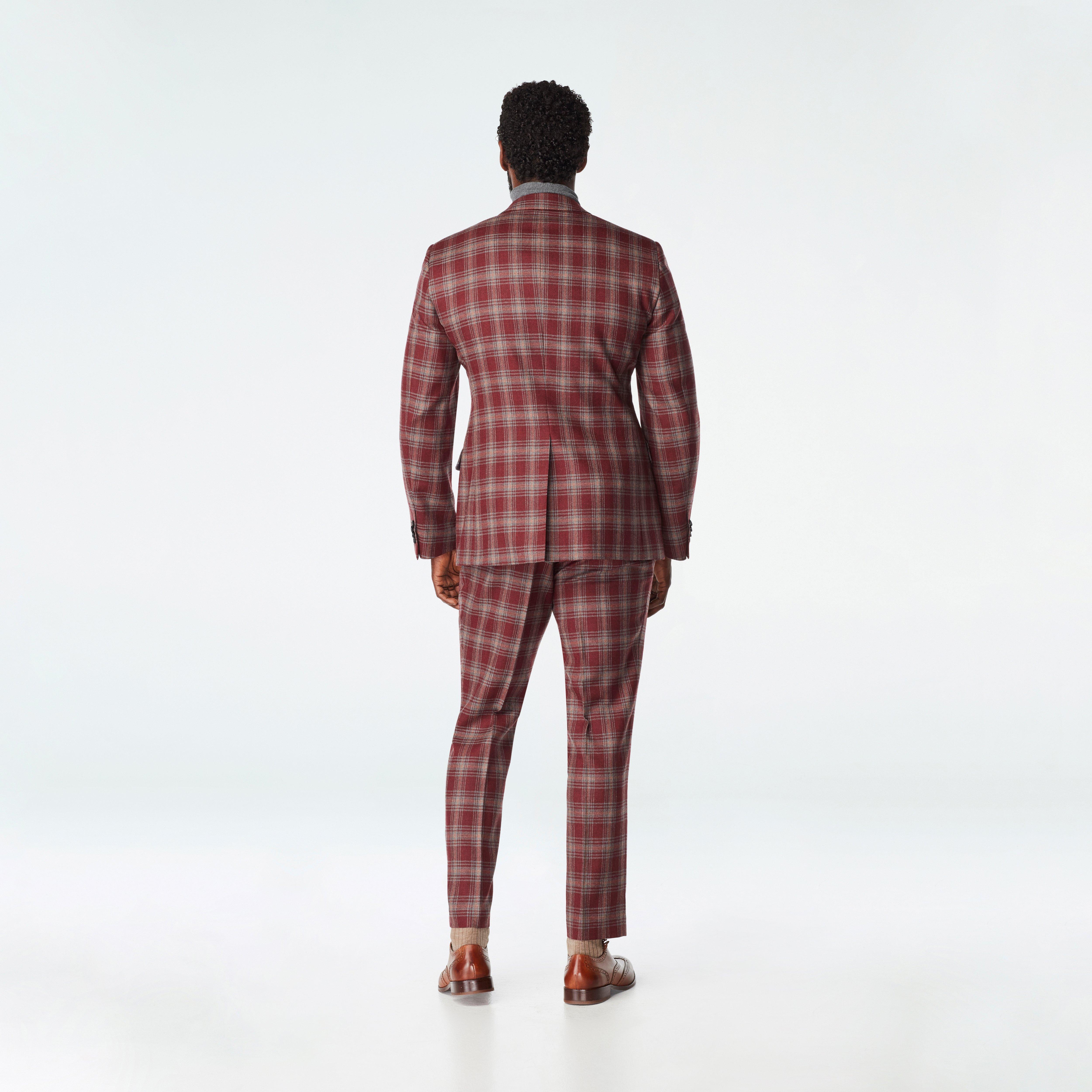 Product thumbnail 2 Red blazer - Danhill Plaid Design from Fall / Winter Indochino Collection
