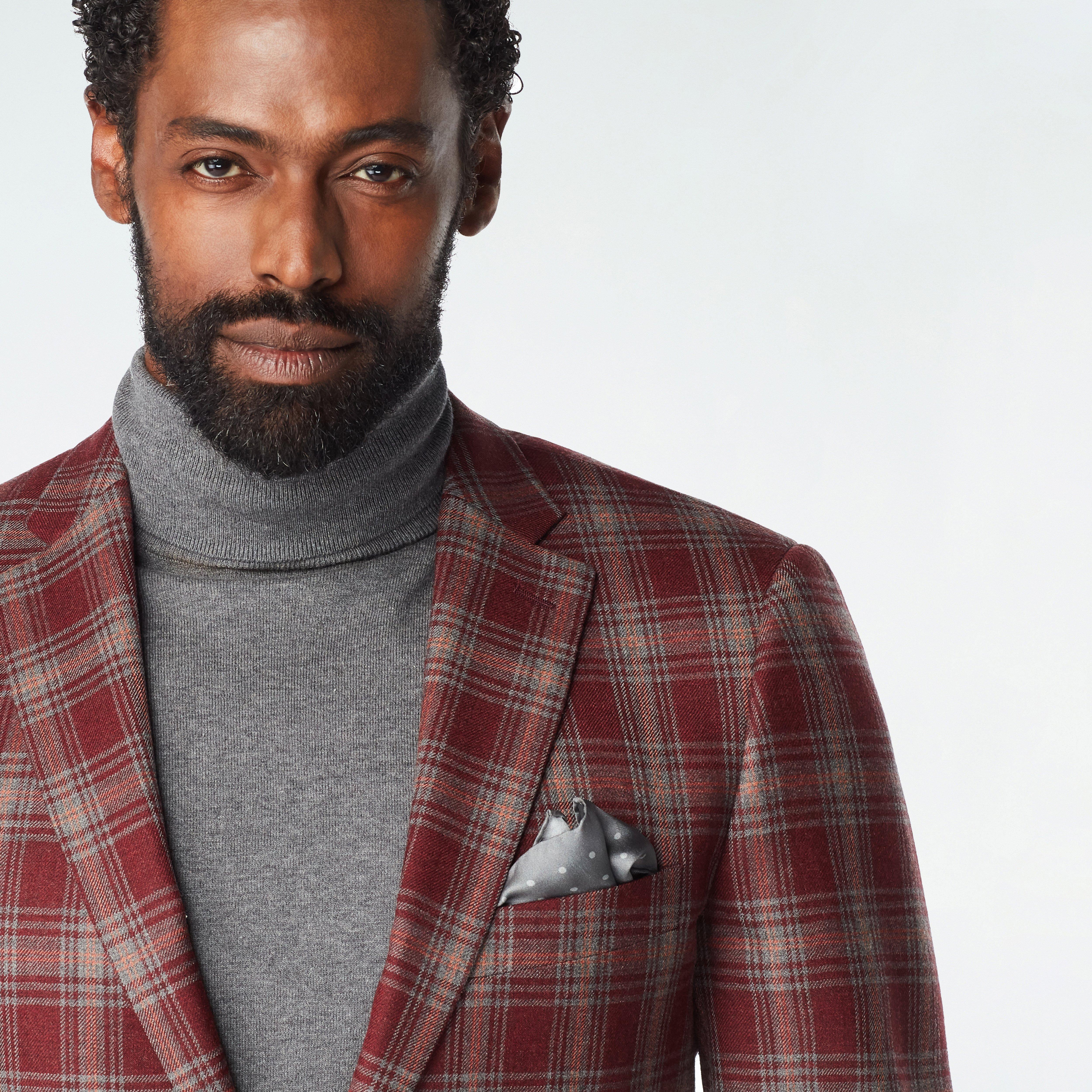 Product thumbnail 4 Red blazer - Danhill Plaid Design from Fall / Winter Indochino Collection