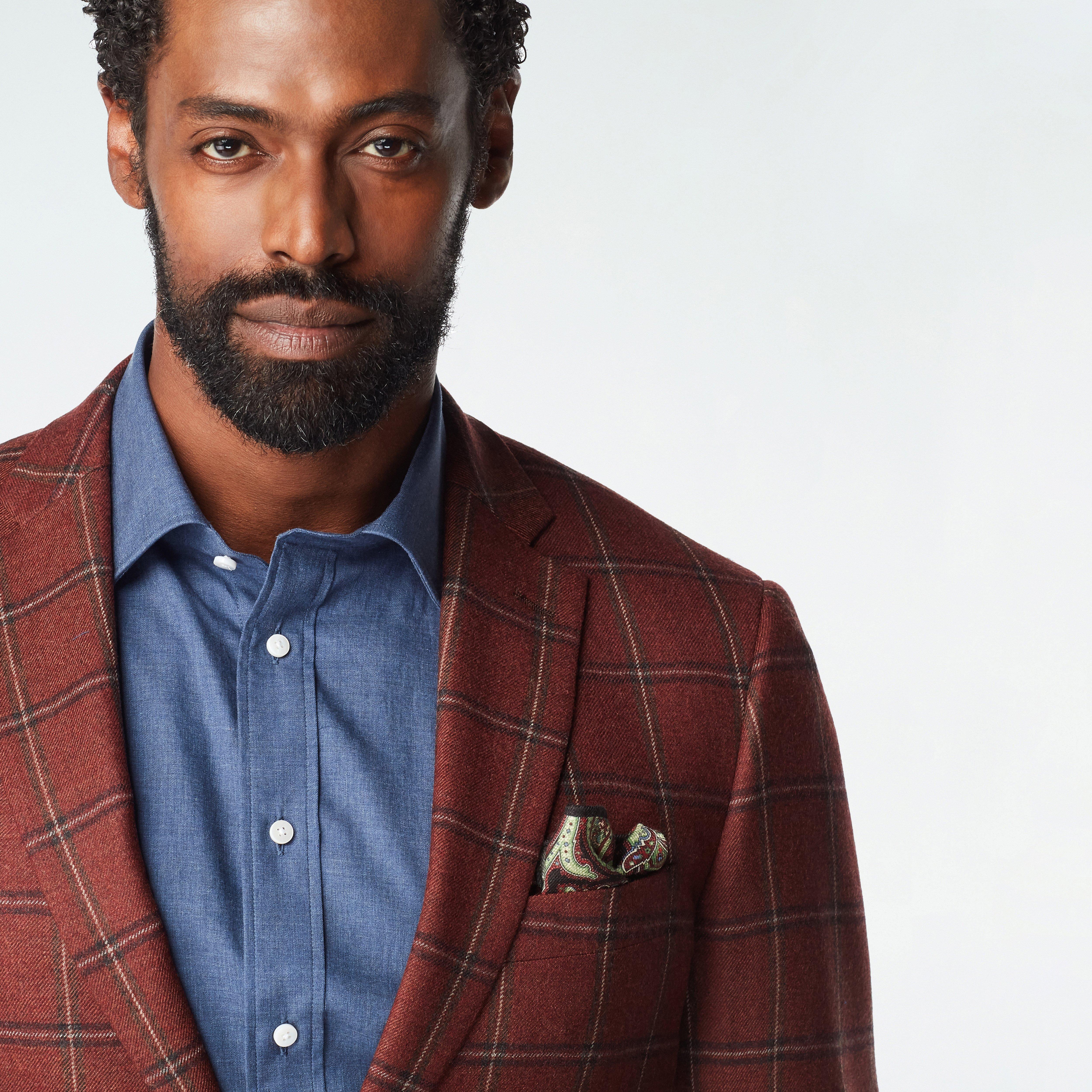 Product thumbnail 4 Red blazer - Darley Plaid Design from Seasonal Indochino Collection