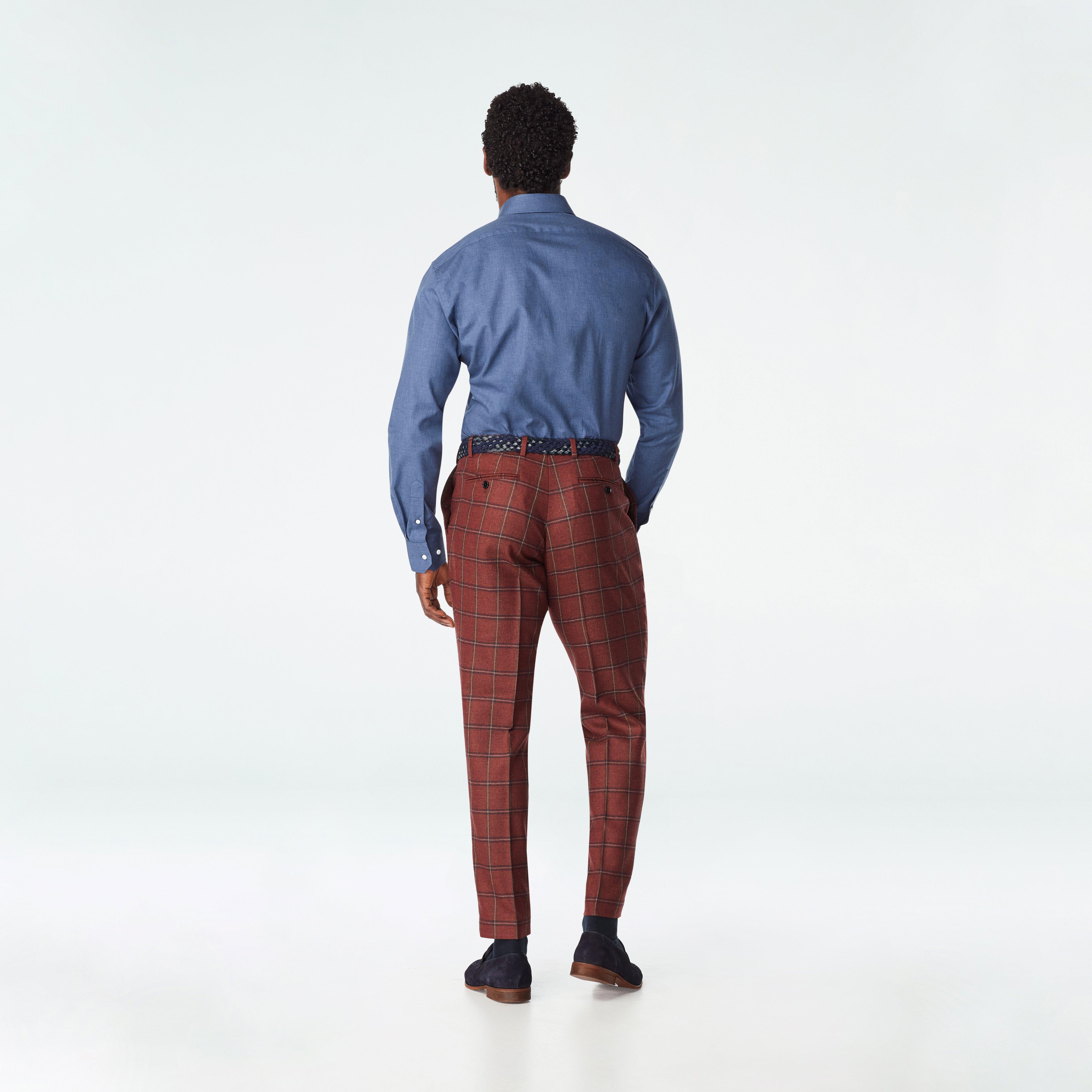 Product thumbnail 2 Red pants - Darley Plaid Design from Seasonal Indochino Collection