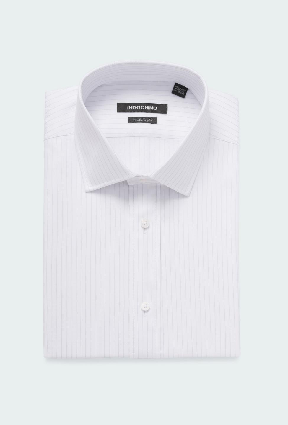 Gray shirt - Striped Design from Seasonal Indochino Collection
