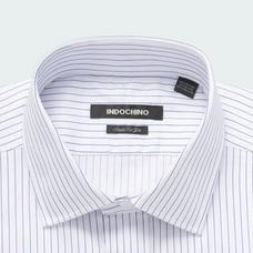 Product thumbnail 2 Blue shirt - Denton Striped Design from Seasonal Indochino Collection