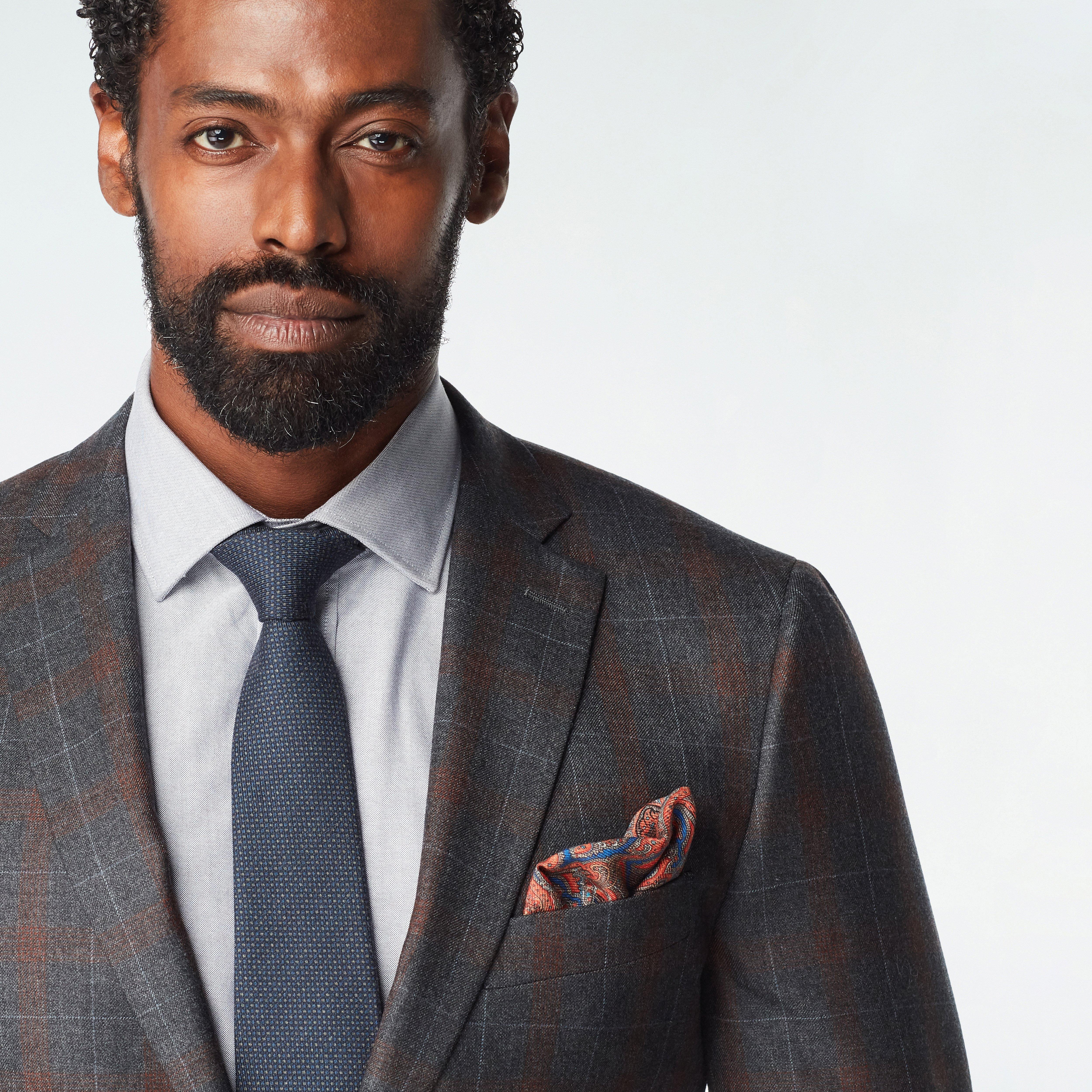 Product thumbnail 6 Gray suit - Dursley Plaid Design from Seasonal Indochino Collection