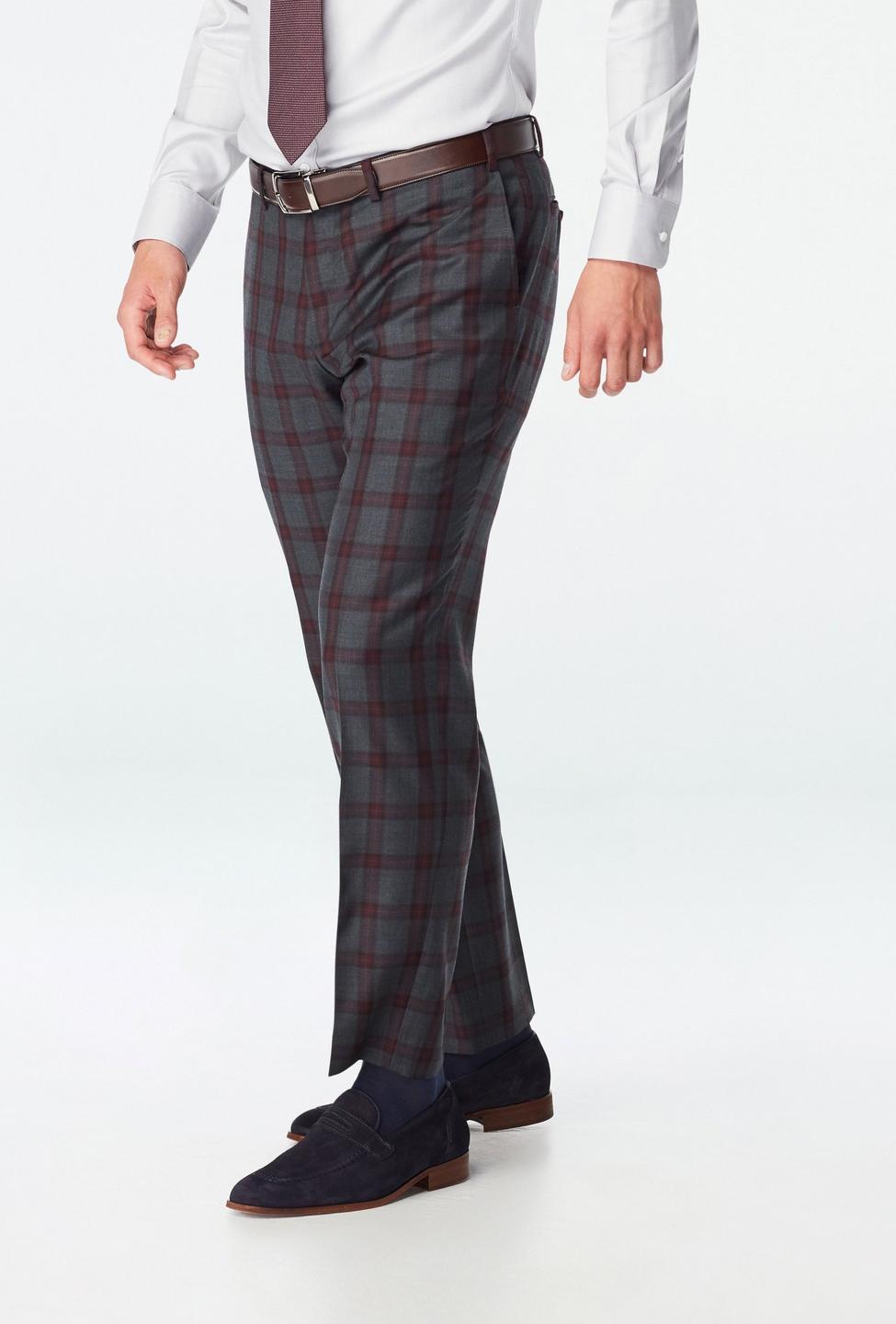 Gray pants - Dursley Plaid Design from Seasonal Indochino Collection