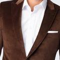 Product thumbnail 1 Brown blazer - Harford Solid Design from Premium Indochino Collection