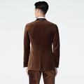 Product thumbnail 2 Brown suit - Hardford Solid Design from Tuxedo Indochino Collection