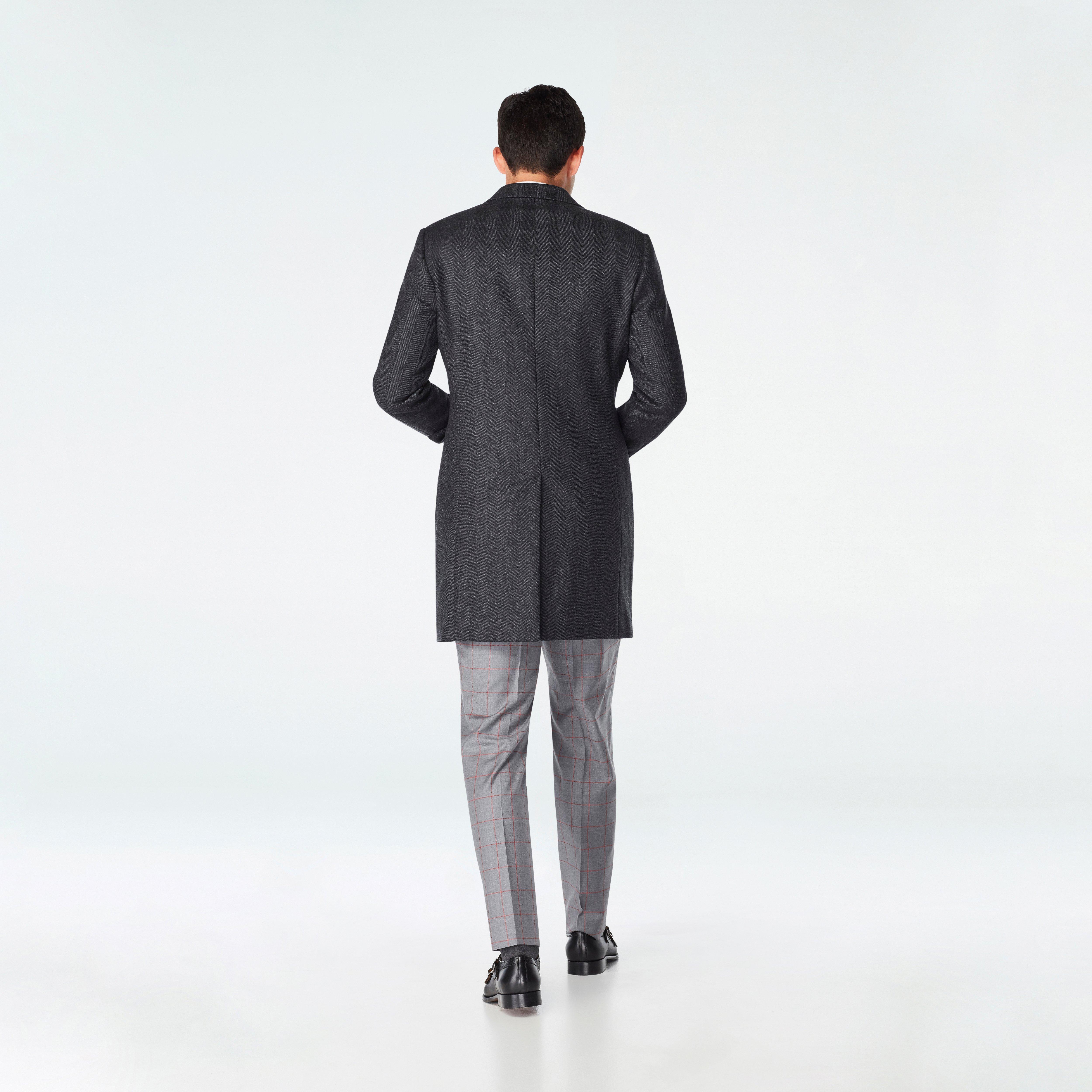 Product thumbnail 2 Gray outerwear - Herringbone Design from Indochino Collection
