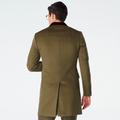 Product thumbnail 2 Green outerwear - Huntley Solid Design from Indochino Collection