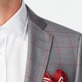 Product thumbnail 4 Gray blazer - Malvern Checked Design from Seasonal Indochino Collection