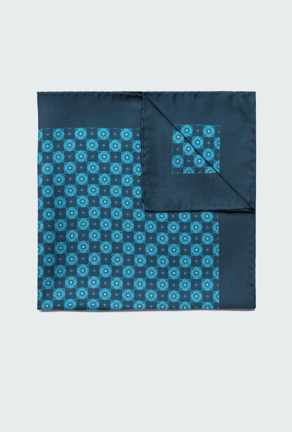 Blue pocket square - Pattern Design from Indochino Collection