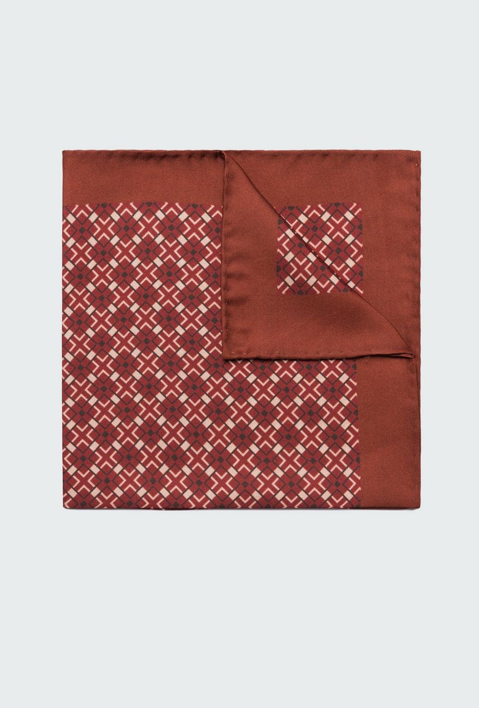 Red pocket square - Pattern Design from Indochino Collection