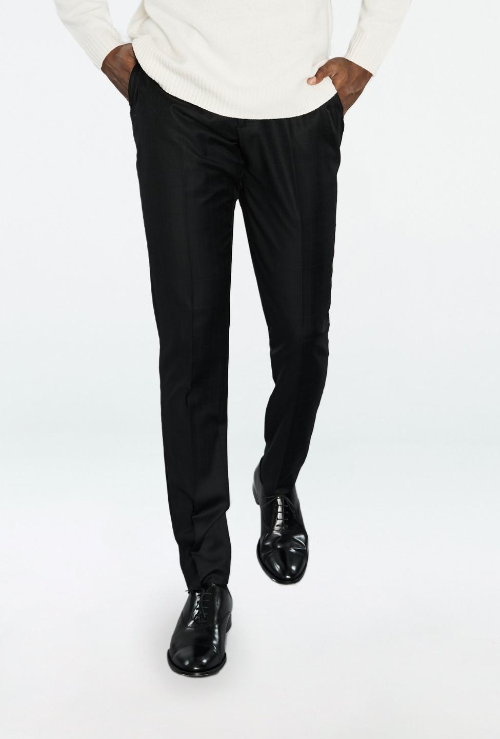 Black pants - RJ Checked Design from RJ Collection Indochino Collection