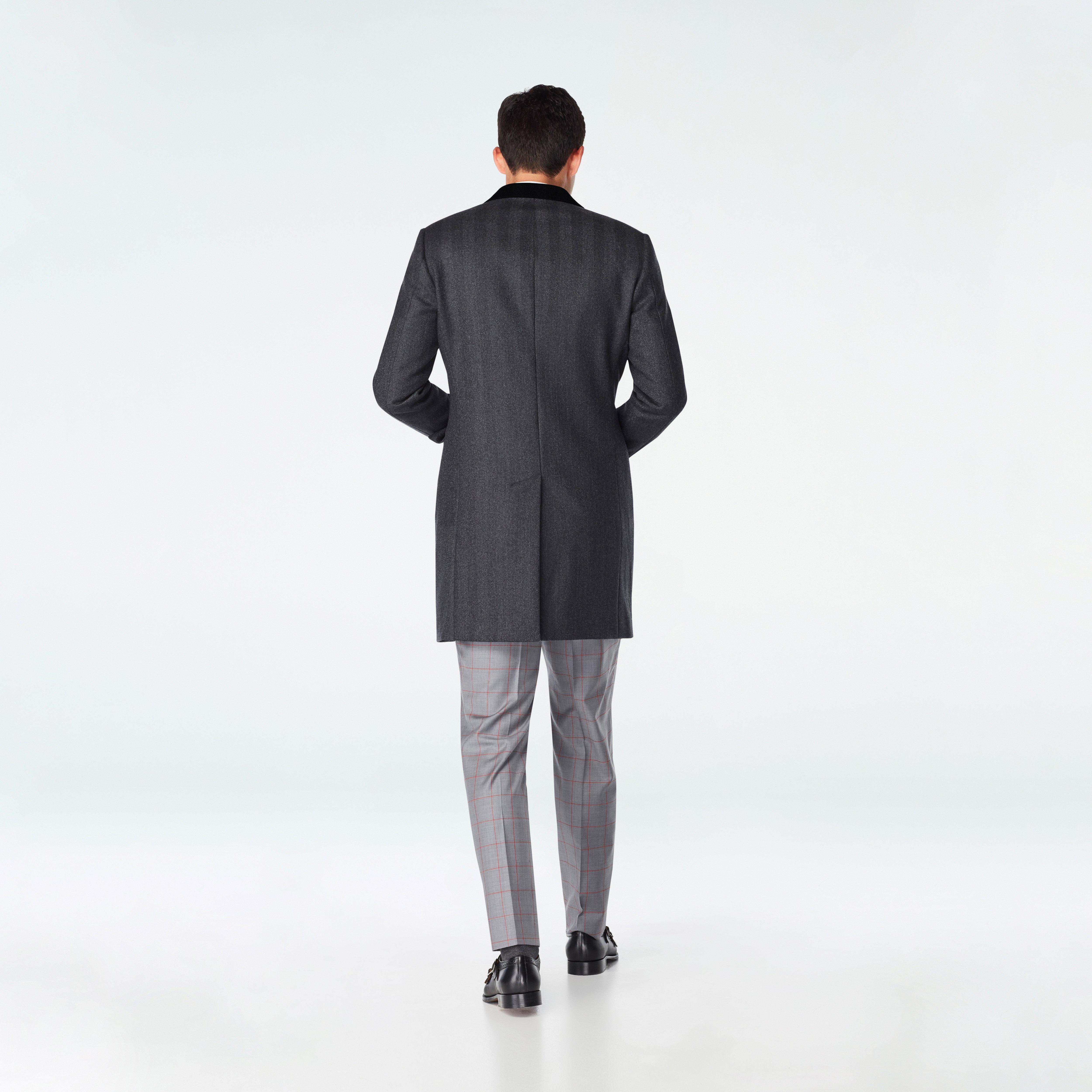 Product thumbnail 2 Gray outerwear - Herringbone Design from Indochino Collection
