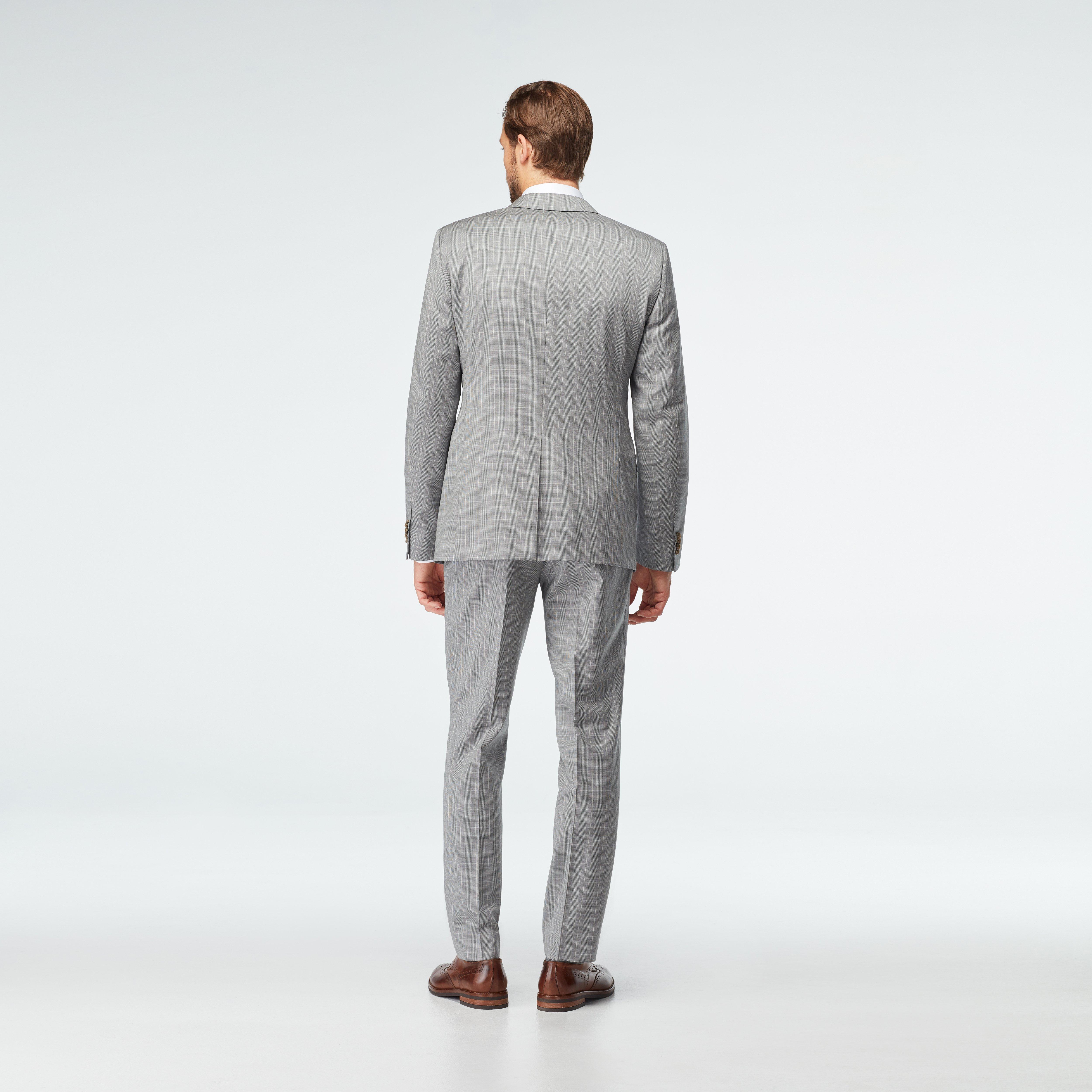Hemsworth Prince of Wales Light Gray Suit