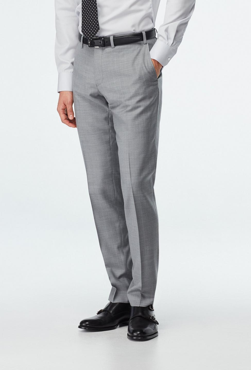 Hemsworth Stripe Light Gray Pants