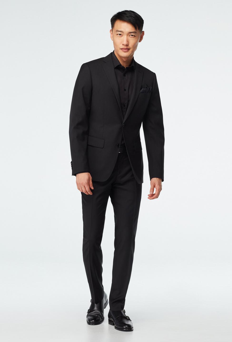 Black blazer - Milano Solid Design from Indochino Collection