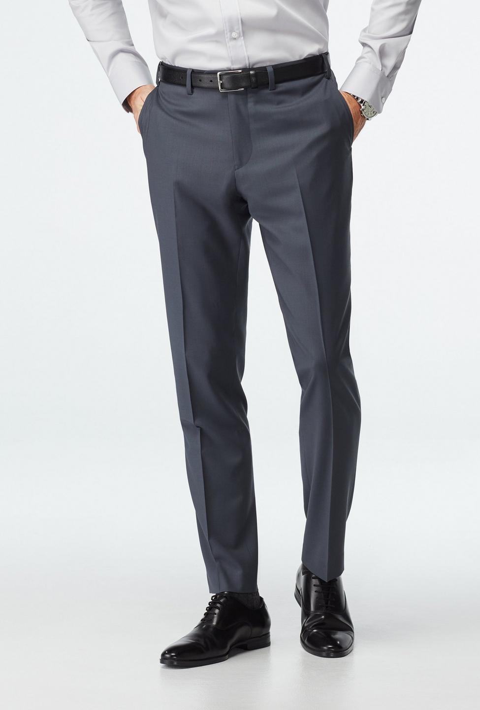 Gray pants - Milano Solid Design from Indochino Collection