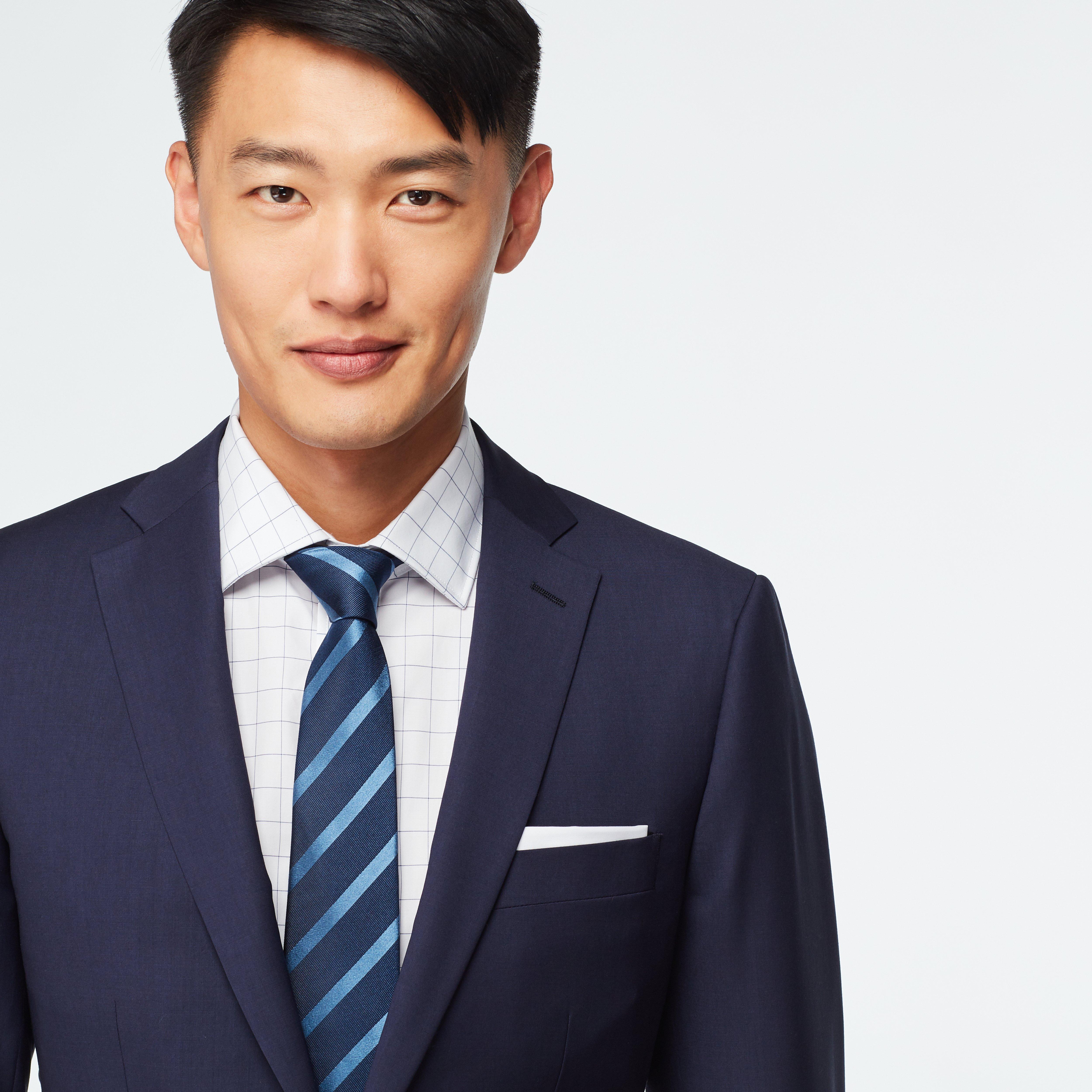 Product thumbnail 6 Navy suit - Milano Solid Design from Indochino Collection