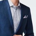 Product thumbnail 1 Blue blazer - Sailsbury Solid Design from Seasonal Indochino Collection