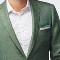 Product thumbnail 1 Green suit - Sailsbury Solid Design from Seasonal Indochino Collection