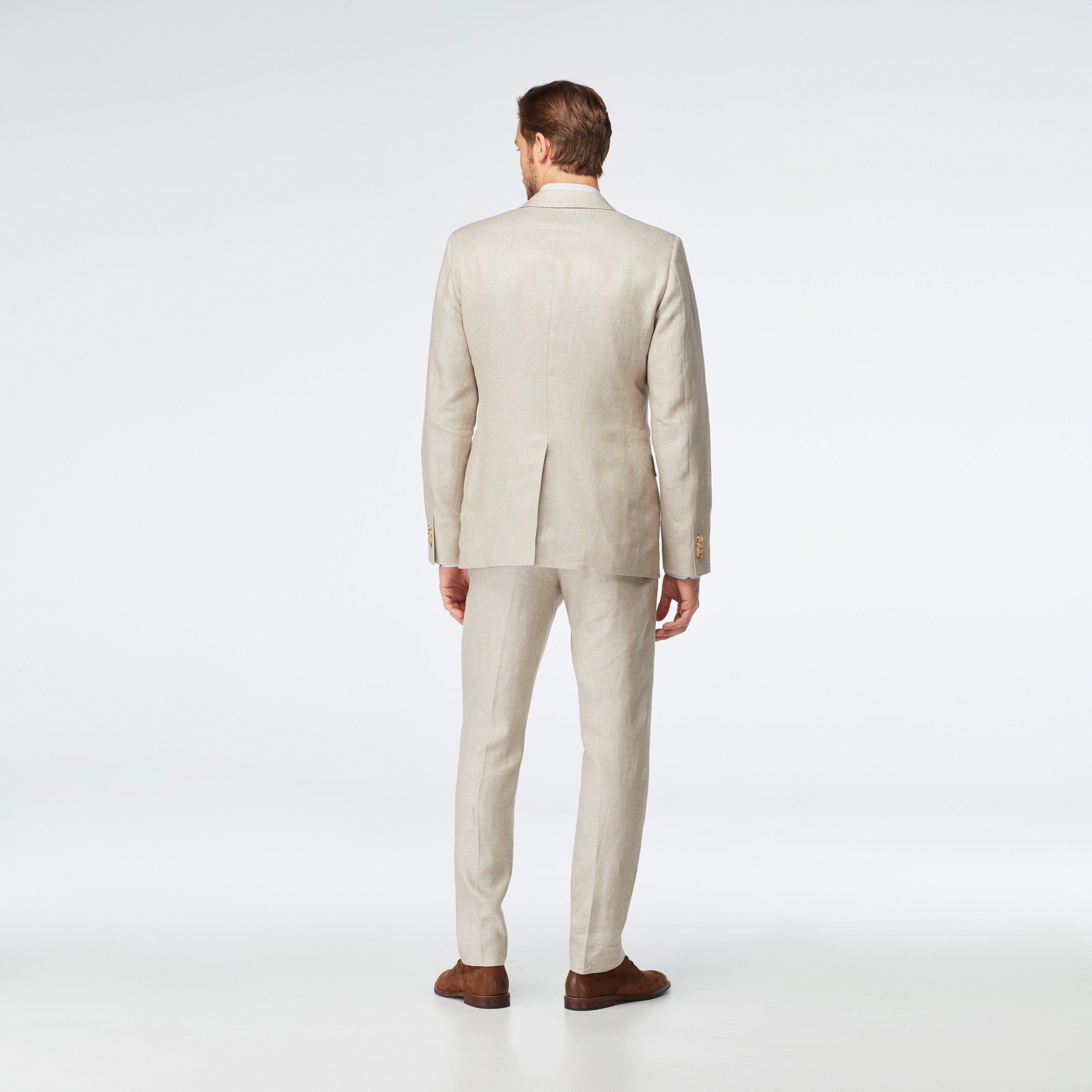 Product thumbnail 2 Cream suit - Sailsbury Solid Design from Spring / Summer Indochino Collection