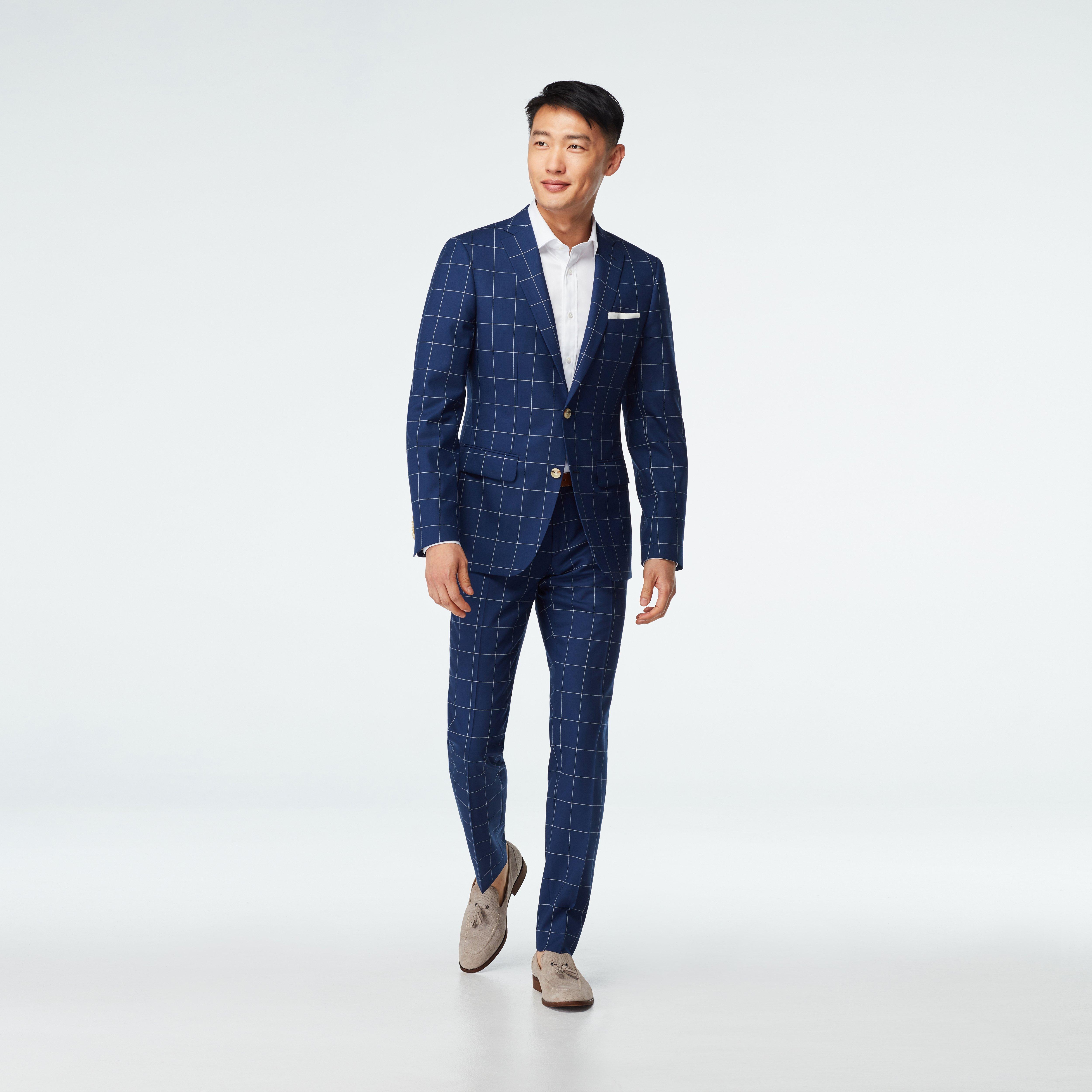 Windowpane blazer 2025