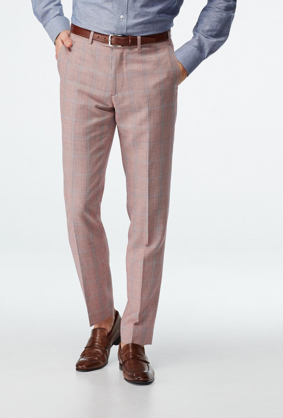 Red pants - Southport Houndstooth Design from Seasonal Indochino Collection