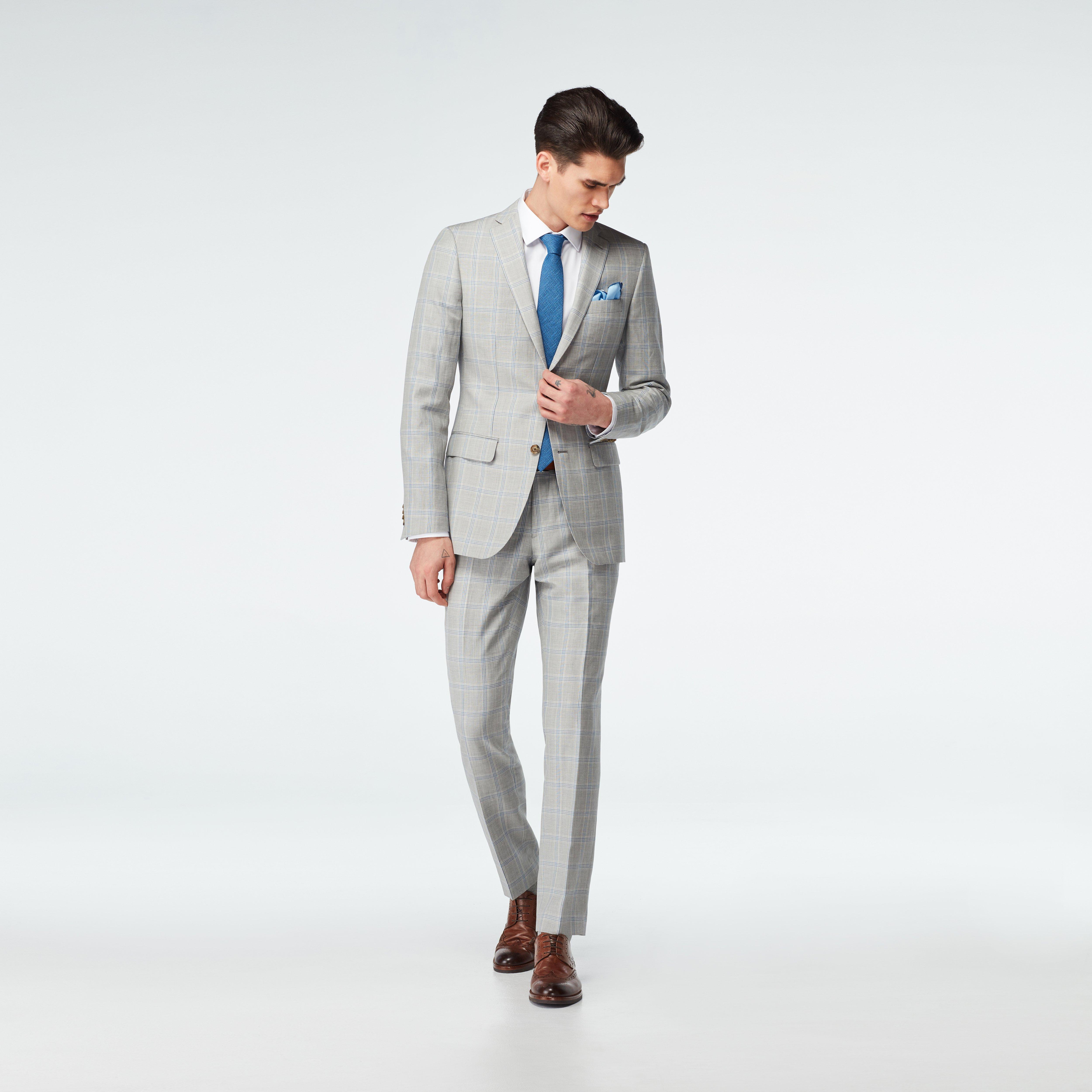 Grey Suit Casual 2024
