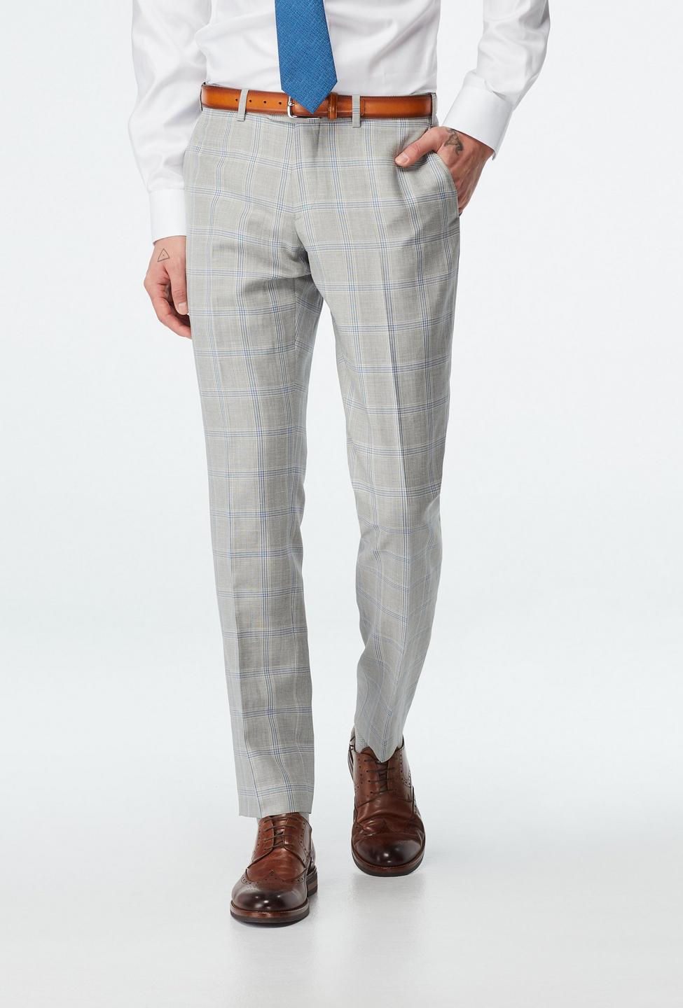 Gray pants - Southwell Plaid Design from Seasonal Indochino Collection
