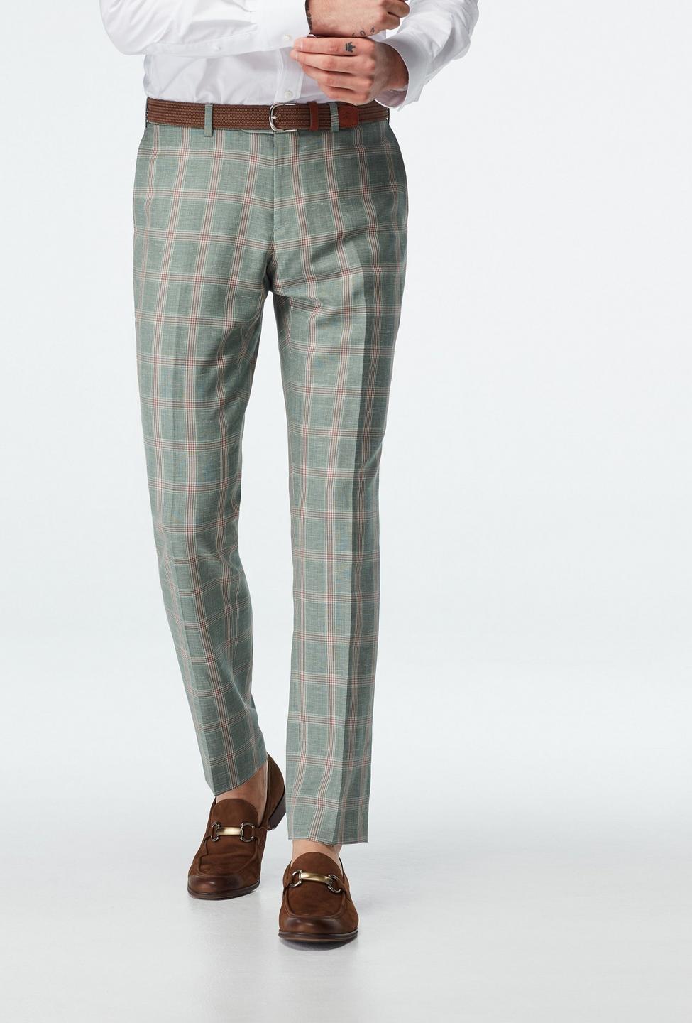 Green pants - Southwell Plaid Design from Seasonal Indochino Collection
