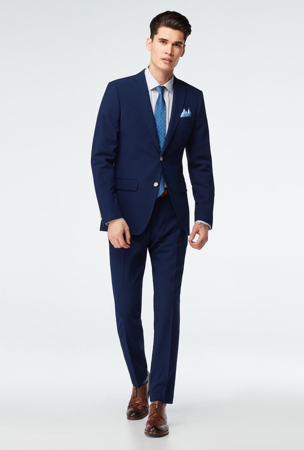 Navy suit - Stapleford Solid Design from Seasonal Indochino Collection