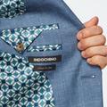 Product thumbnail 3 Blue blazer - Stockport Solid Design from Seasonal Indochino Collection