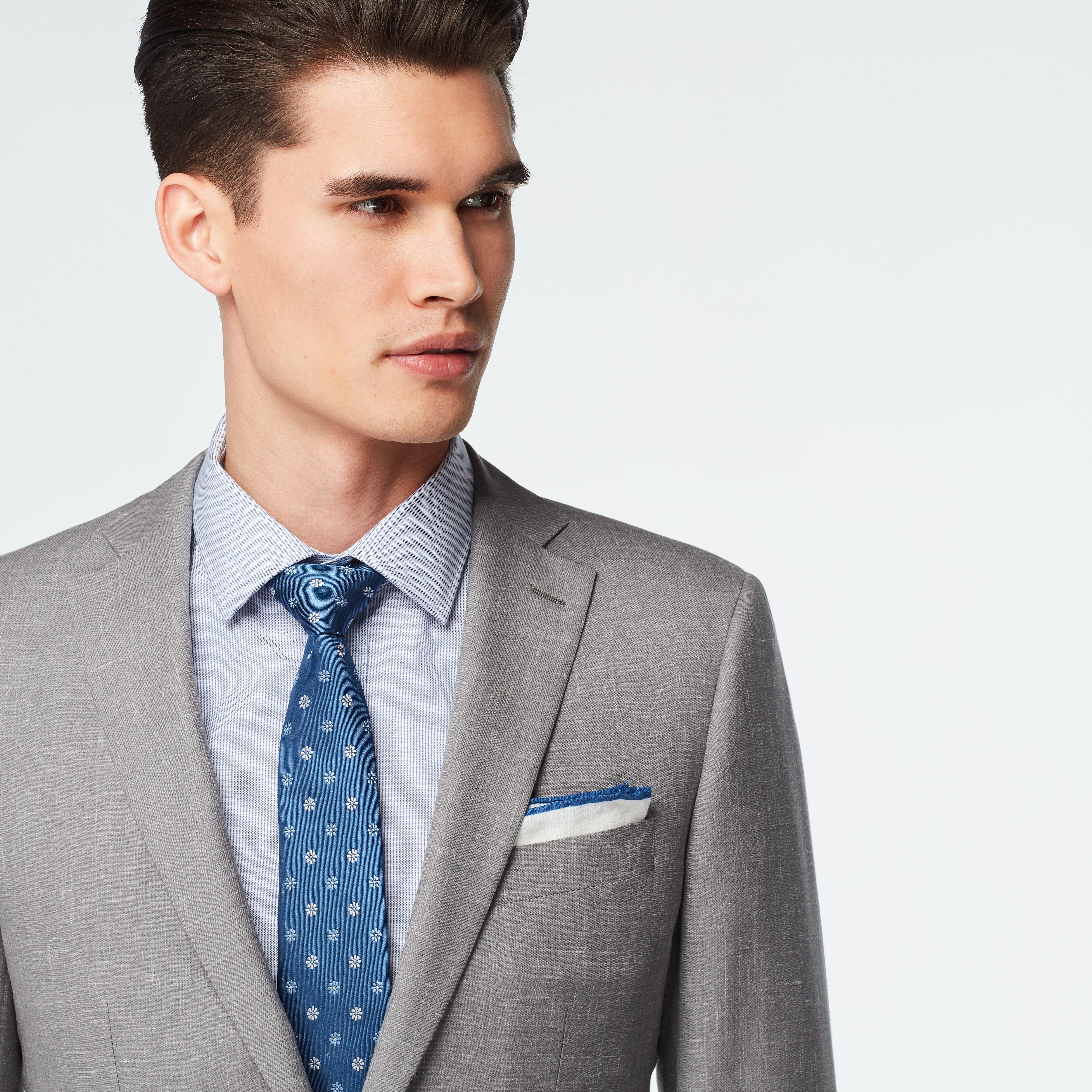 Product thumbnail 4 Gray blazer - Stockport Solid Design from Spring / Summer Indochino Collection