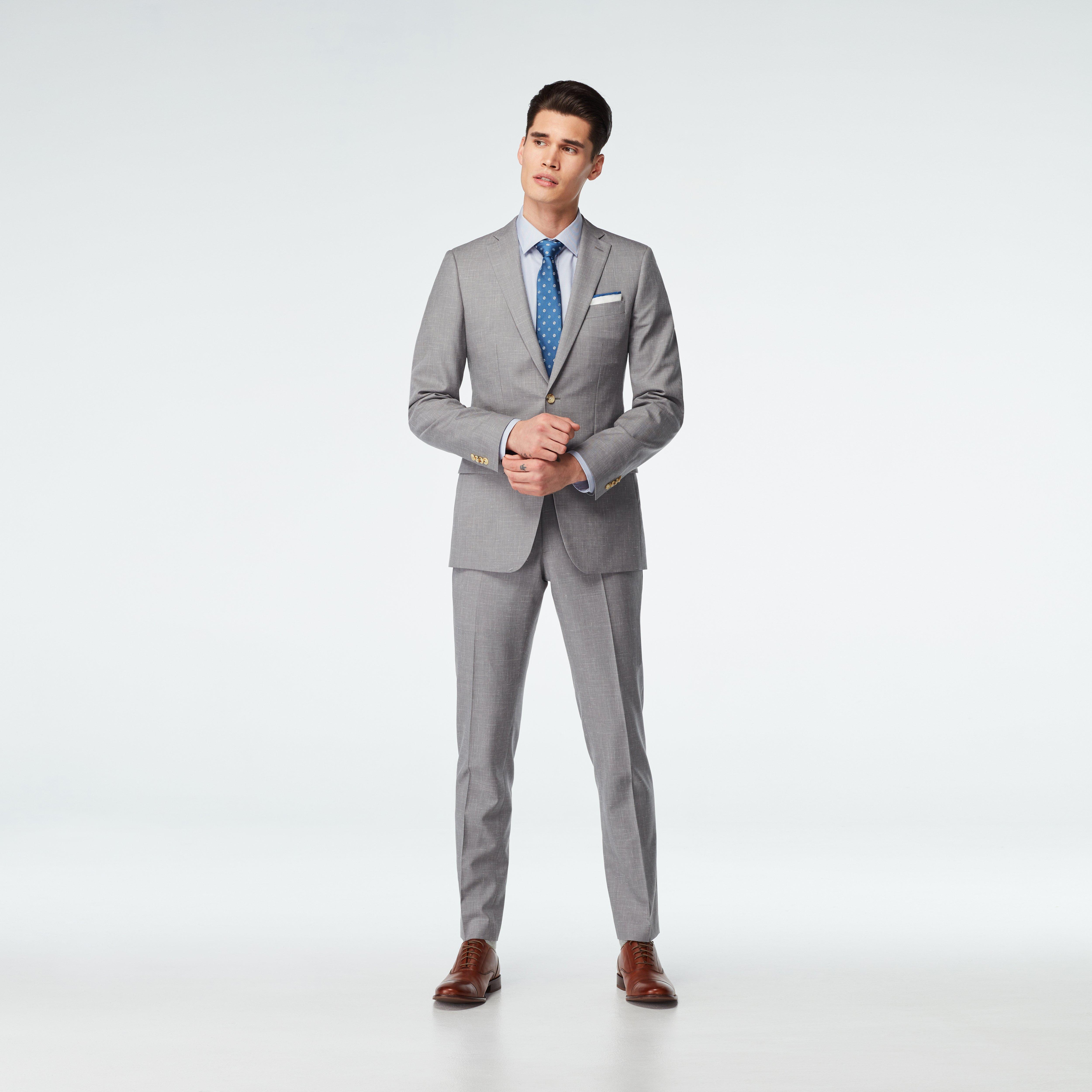 Stockport Light Gray Suit