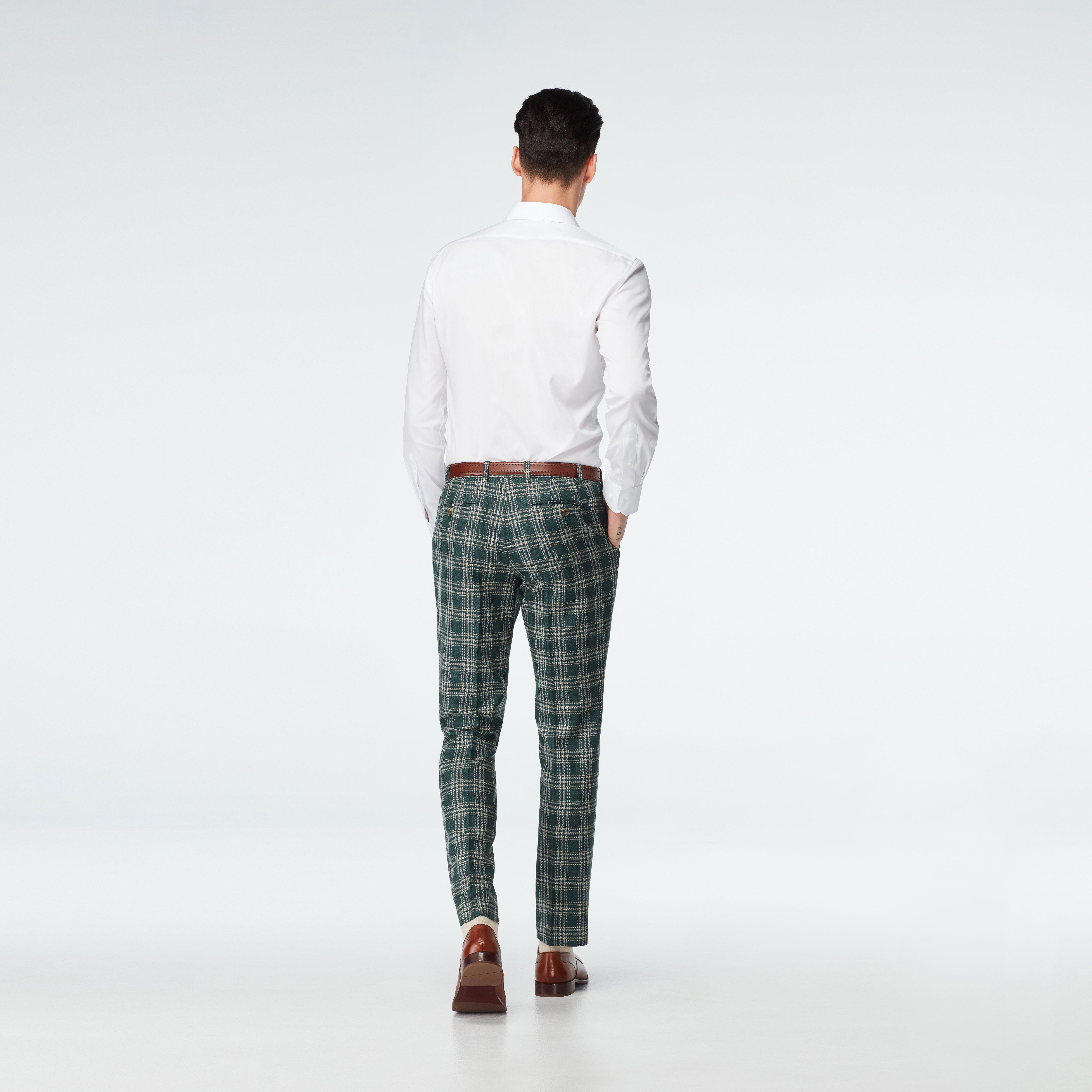 green plaid dress pants Stone green plaid pj pants