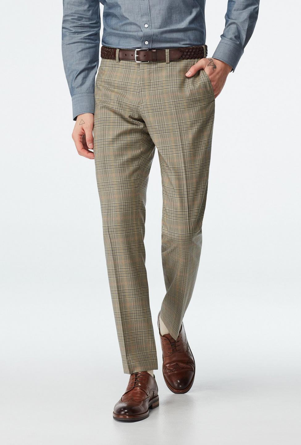 Brown pants - Sunderland Plaid Design from Seasonal Indochino Collection
