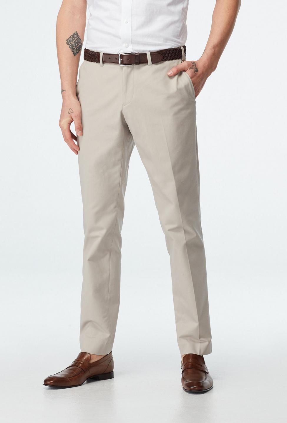 Gray pants - Houndslow Solid Design from Premium Indochino Collection