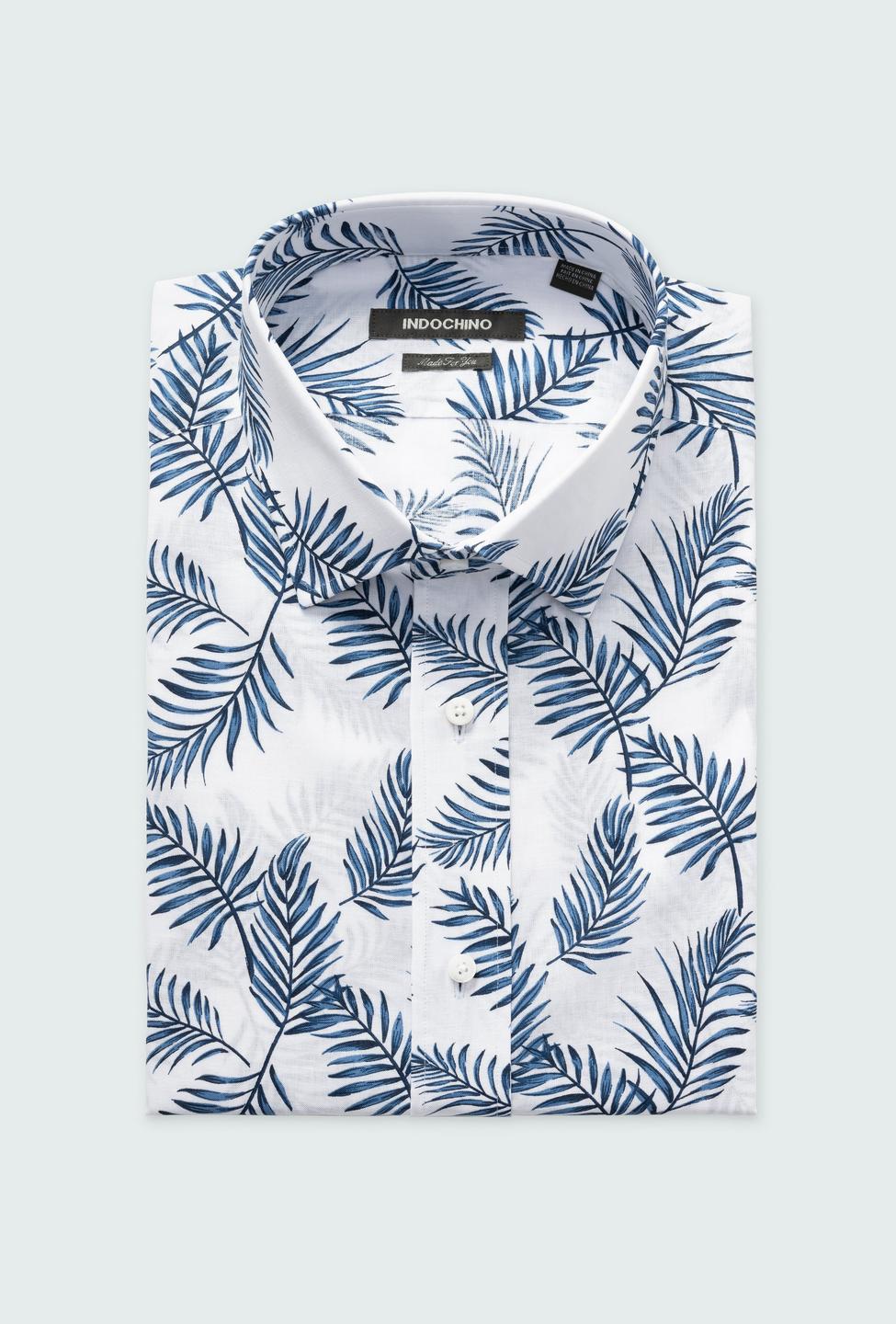 White shirt - Seaham Pattern Design from Seasonal Indochino Collection