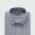 Product thumbnail 1 Navy shirt - Sudbury Striped Design from Premium Indochino Collection