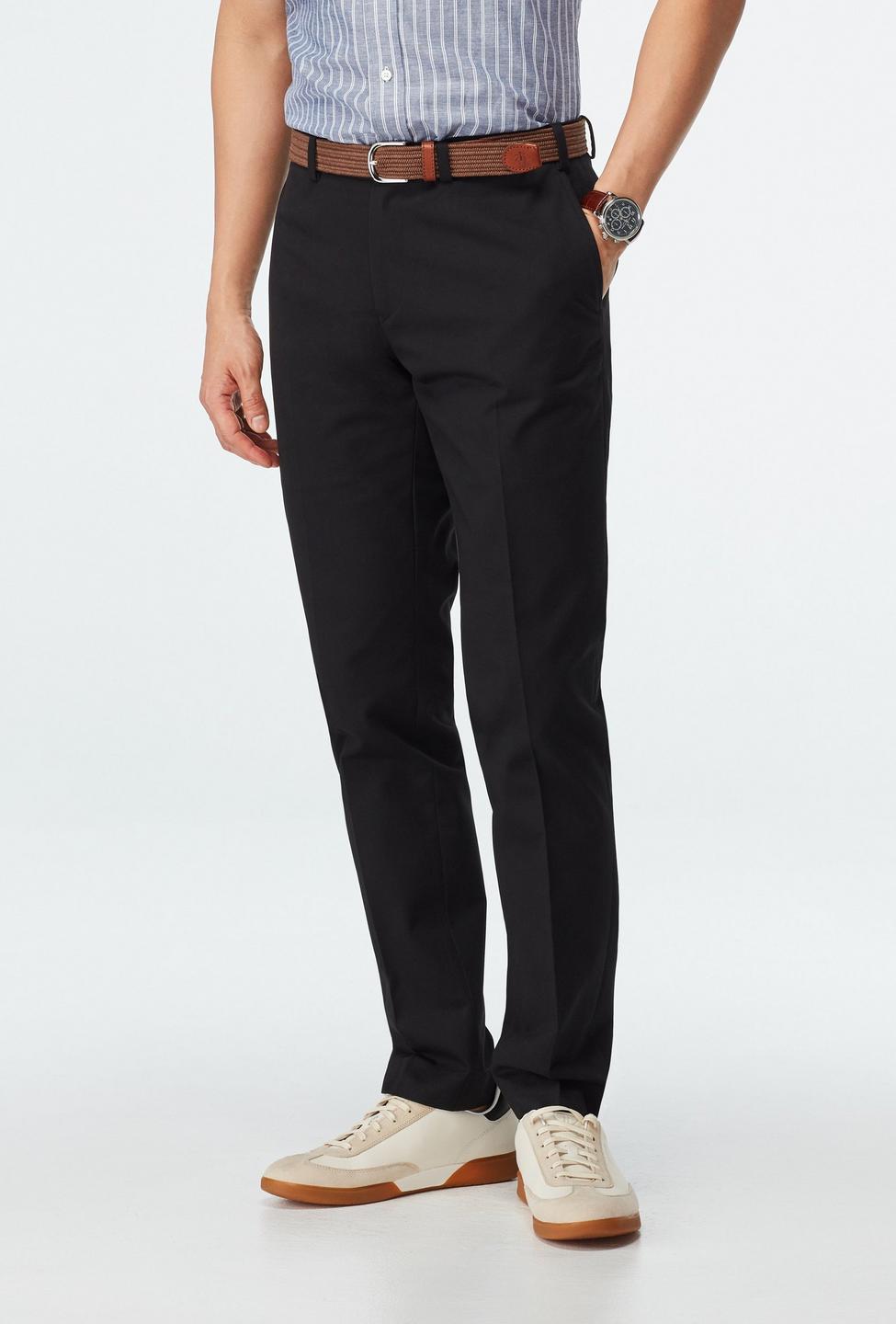 Black pants - Halton Solid Design from Premium Indochino Collection