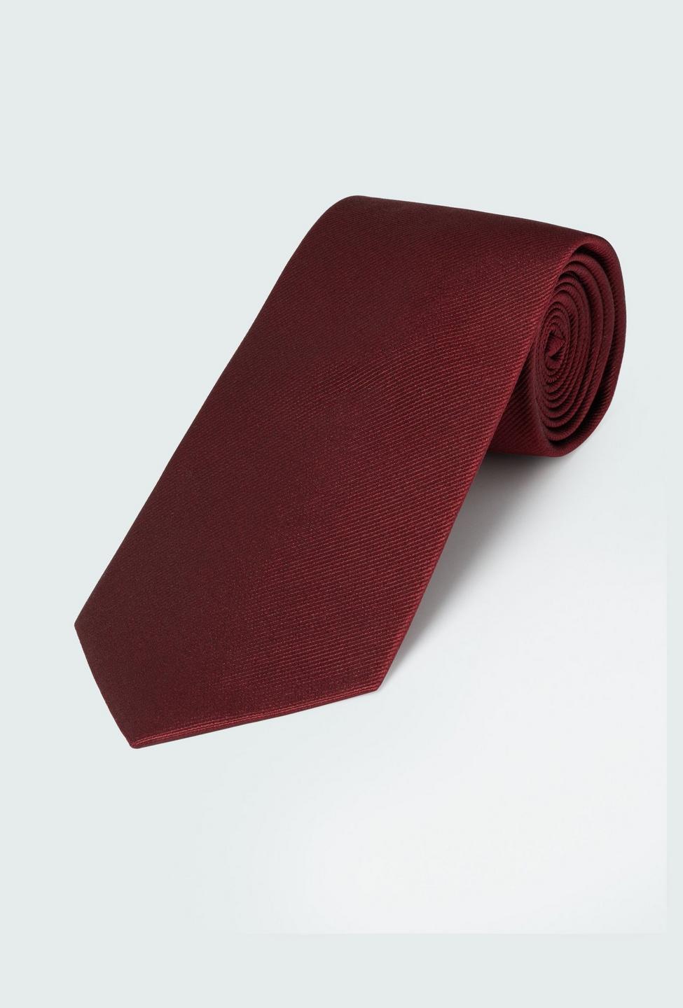 Deep Red Silk Tie