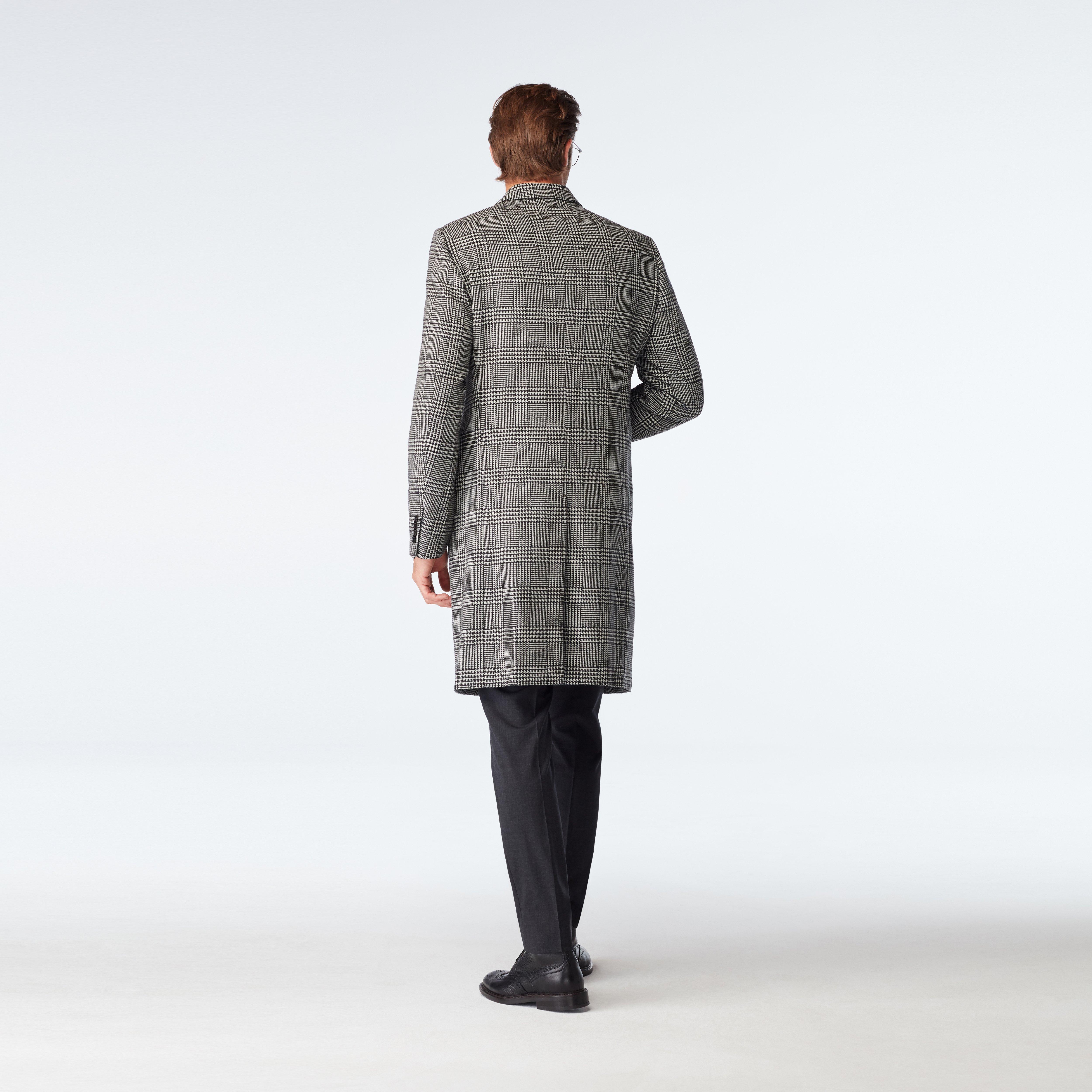 Product thumbnail 2 Black outerwear - Heartford Houndstooth Design from Premium Indochino Collection
