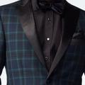 Product thumbnail 1 Navy suit - Hampton Plaid Design from Tuxedo Indochino Collection